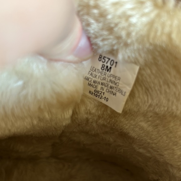 Minnetonka Women’s 8M Leather/Faux Fur Camel (color) 🐪 Boots 🥾 - Picture 5 of 8